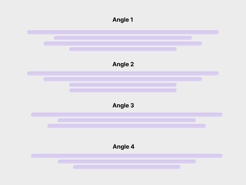 Angle stacks preview